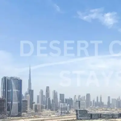 2 Bed in Sobha Creek Vista Reserve with Burj Khalifa views hosted by Desert City Stays