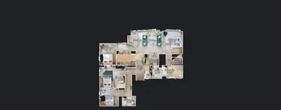 a collage of photos of a building at Durrani Homes - Grand 5BR besides Burj khalifa and Fountain view in Dubai