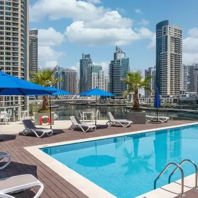 Sleek 1 Bedroom with Views of Dubai Marina