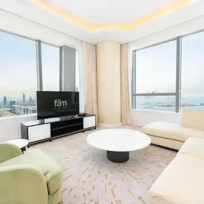 FAM Living - Palm Tower Attached to St Regis Palm Tower 1Bed - Palm Jumeirah Views