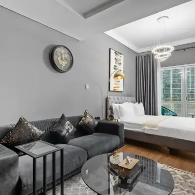 Luxury studio at JLT near metro