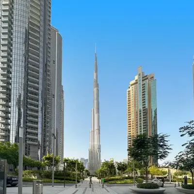 bnbme - Luxury 1BR Apt w Burj Khalifa Views Pool Gym & Prime Location Near Dubai Mall