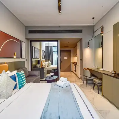 Luxury Escapes - Large & Brand New Studio Apt Business Bay - MAG