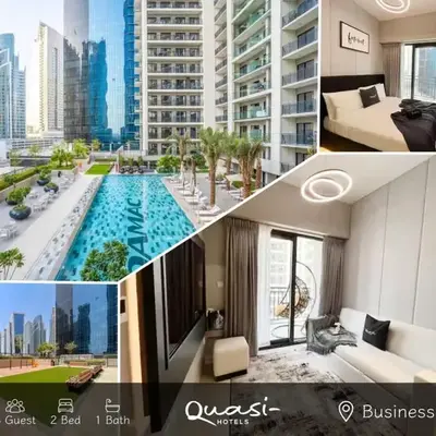 Quasi-Hotels Zada Cozy Lux in Business Bay 1BR