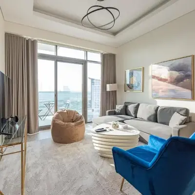 Modern 1BR at Farhad Azizi Al Jaddaf - Sleeps 4