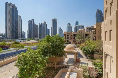 a view of a city skyline with tall buildings at Frank Porter - Reehan 1 in Dubai