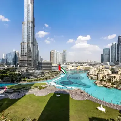 Durrani Homes - Lavish 3BR Besides Burj Khalifa and Fountain view