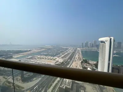 a view of a city from the top of a skyscraper at Deluxe - Amazing views - Elite in Dubai