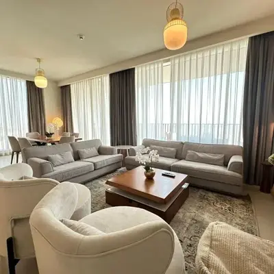 Comfy family 3BD apartment in Dubai Creek Harbour