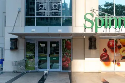 a store front with a sign on the front of it at Bella Vista - 29 Boulevard Downtown - 2BR - Partial Fountain View in Dubai