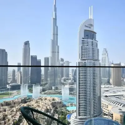Burj Royale-Enchanting Burj&Fountain full view Sky APT 3+1BR
