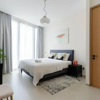 1BR •The Address Beach Residence - High floor