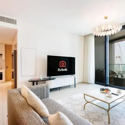 Livbnb Premium 3BR at Address JBR Posh Interiors with Sea and Ain Views