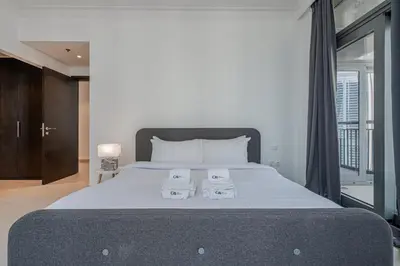 Gallery image of CitiHome- New 1BR creek Island with infinity pool in Dubai