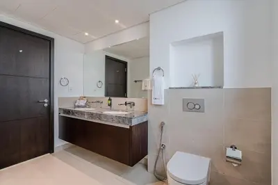 Gallery image of CitiHome- New 1BR creek Island with infinity pool in Dubai
