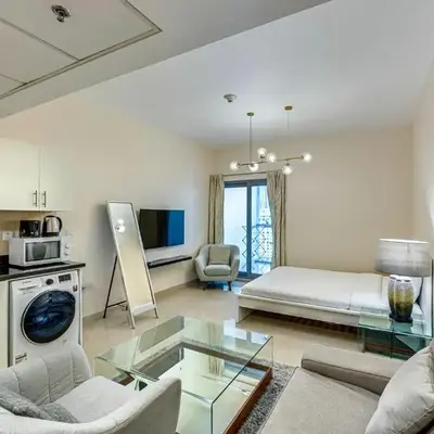 Bright studio in DIFC near the metro station