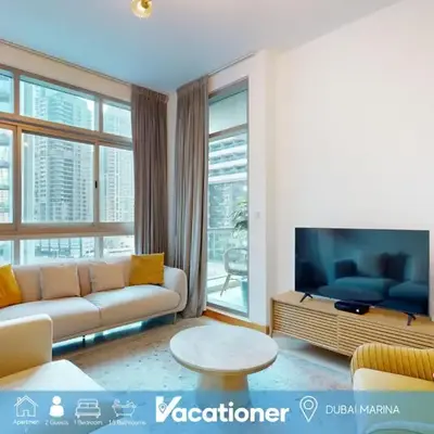 Iris Blue - Neat One Bedroom