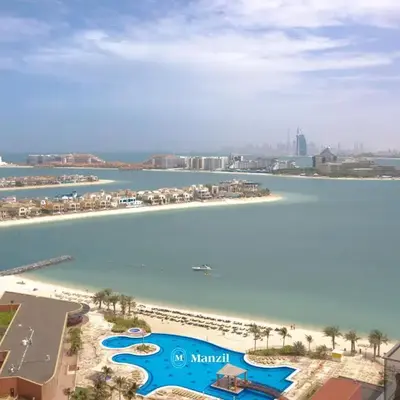 Manzil - 3BR in Palm Jumeirah with Private Beach Access & Sea View