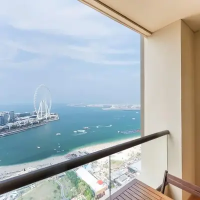 JBR High Floor 2 Bed with full Al Ain View