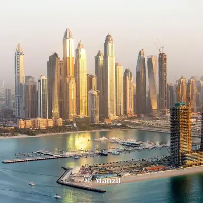 Manzil - 1BR Apartment in Emaar Beachfront with Private Beach & Marina Access