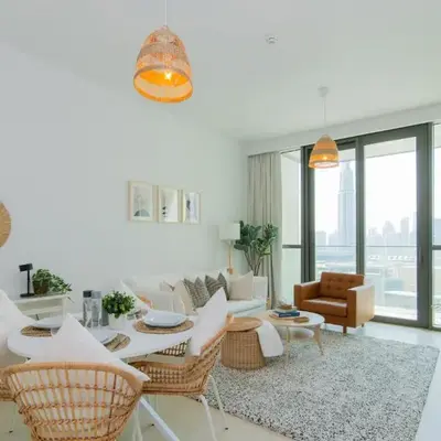 Elite Escape Holiday Home - 2 BHK Getaway with Dubai Mall Access - 1503