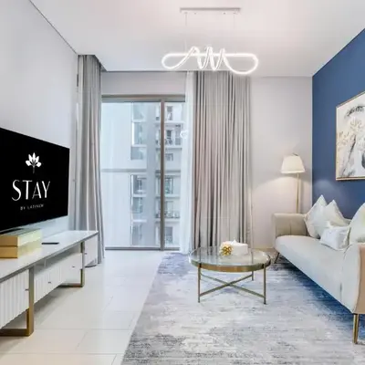 STAY BY LATINEM Luxury 1BR Holiday Home CVR A2403 near Burj Khalifa