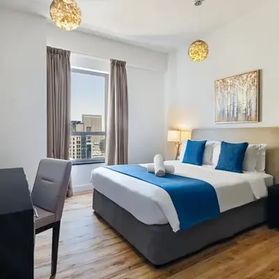 Stunning 3 plus 1 BR Apartment on JBR Beach with Marina View Near Mall