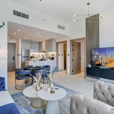 Serene City Stays Binghatti Canal Luxe 2BR