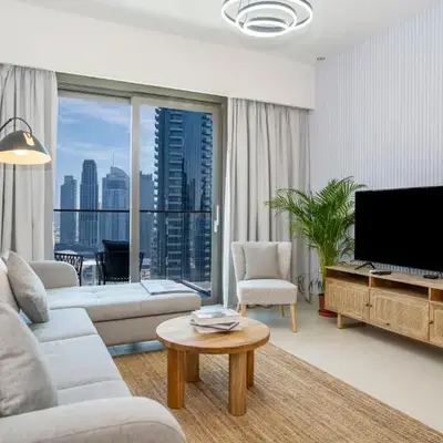3 Bedroom Family Apartment with Partial Burj Khalifa Views at Top Floor 175BC-3