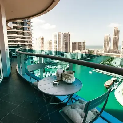 Stunning 2BR with Captivating Marina View - 17AB06