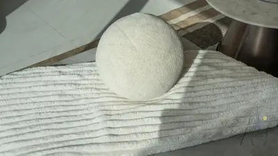 a white mattress sitting on top of a bed at Sky-High 1BR RetreatMarina VistaEmaar Beachfront in Dubai