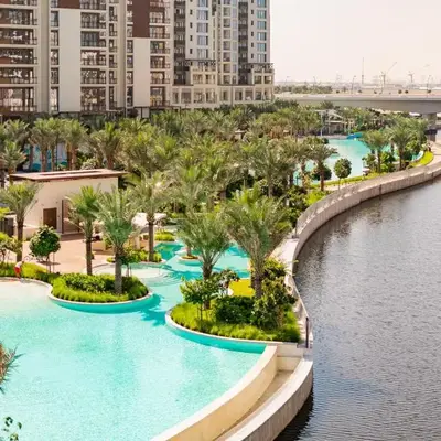 SettlerHomes - Marvelous Lagoon Stay With Pool View