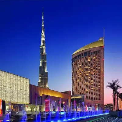 EMAAR Residences Fashion Avenue Full Burj Khalifa views Studio