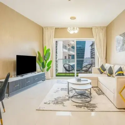 Specious pool view One Bed room