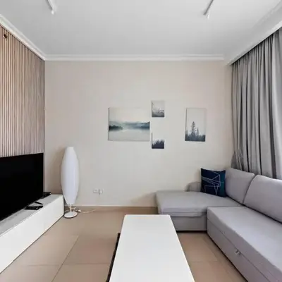 Luxury 1BR Skyline & Sea Views Walk to Dubai Mall & Burj Khalifa
