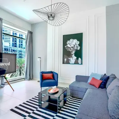 New Modern Apartment 1BHK 5 min walk to Dubai Mall 99walk score