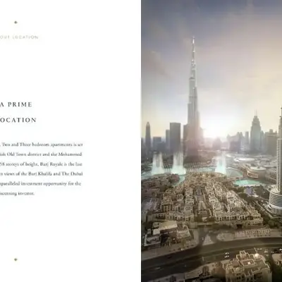 Dubai Downtown Dubai Mall & Burj Khalifa DIFC 5 mins
