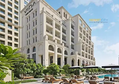 an artist rendering of the westbury city star hotel at Luxurious 1 Bed in Dubai Creek Harbor, Hosted by Desert City Stays in Dubai