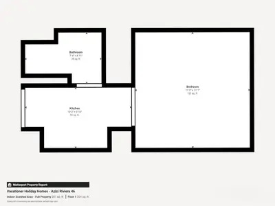 a block diagram of a house at Azizi Riviera 46 - Cosy Studio in Dubai