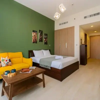 Elite Escape - 1 BHK Getaway in Azizi Riviera