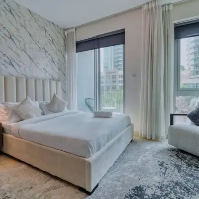 Stunning Luxury Studio Downtown 2 Minute Walk to Burj Khalifa & Dubai Mall