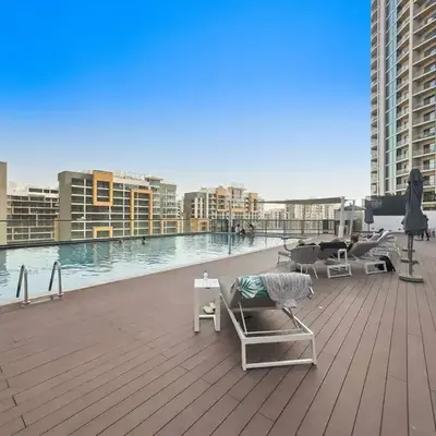 FIRST CLASS Luxury 1BR plus Bunk Room in Sobha Waves