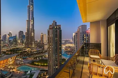 Gallery image of Luxurious 3BR In Act 1 Act 2 with Burj Khalifa View in Dubai