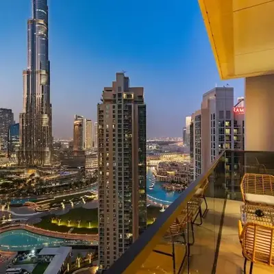 Luxurious 3BR In Act 1 Act 2 with Burj Khalifa View