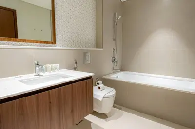 Gallery image of Stylish 2 Bedroom at Vida Residence, Creek Beach in Dubai
