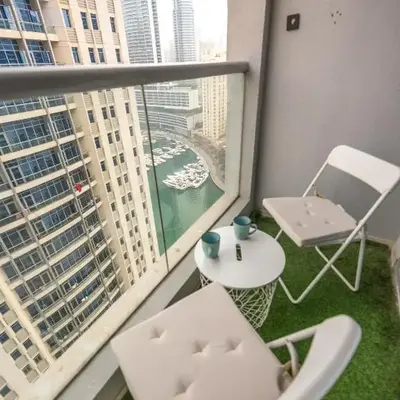 Luxury two bedrooms with Jbr and Marina view apartment