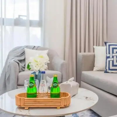 Classy 1BR in Midtown Access All Dubai Spots by Vibel