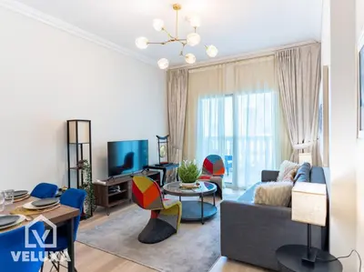 Gallery image of Veluxa - Amazing 1 Bed in JVC in Dubai