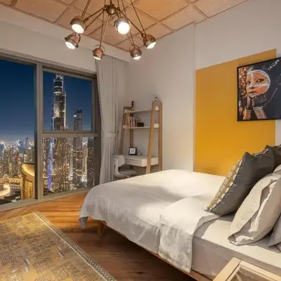 Exclusive front row seats to Burj Khalifa fireworks from penthouse level