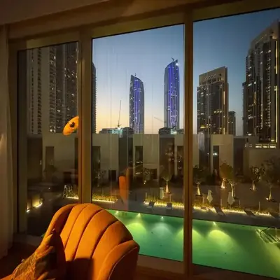 Luxury 2 Bedroom Poolside Haven in Dubai Creek Harbour